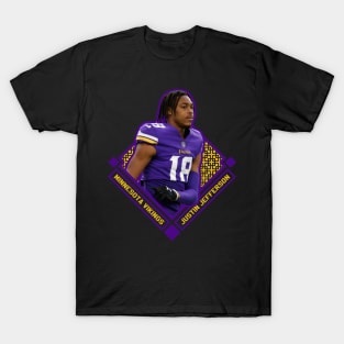 Justin Jefferson Diamond Style T-Shirt